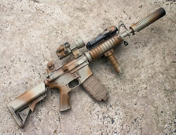Штурмовой карабин Mk.18 CQBR для ближнего боя