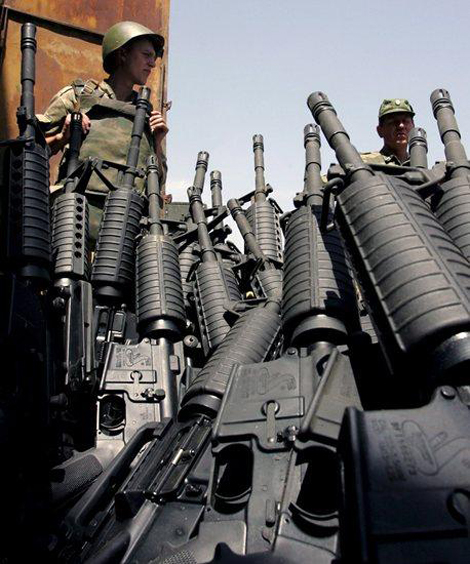 Трофейные карабины Bushmaster M4A3